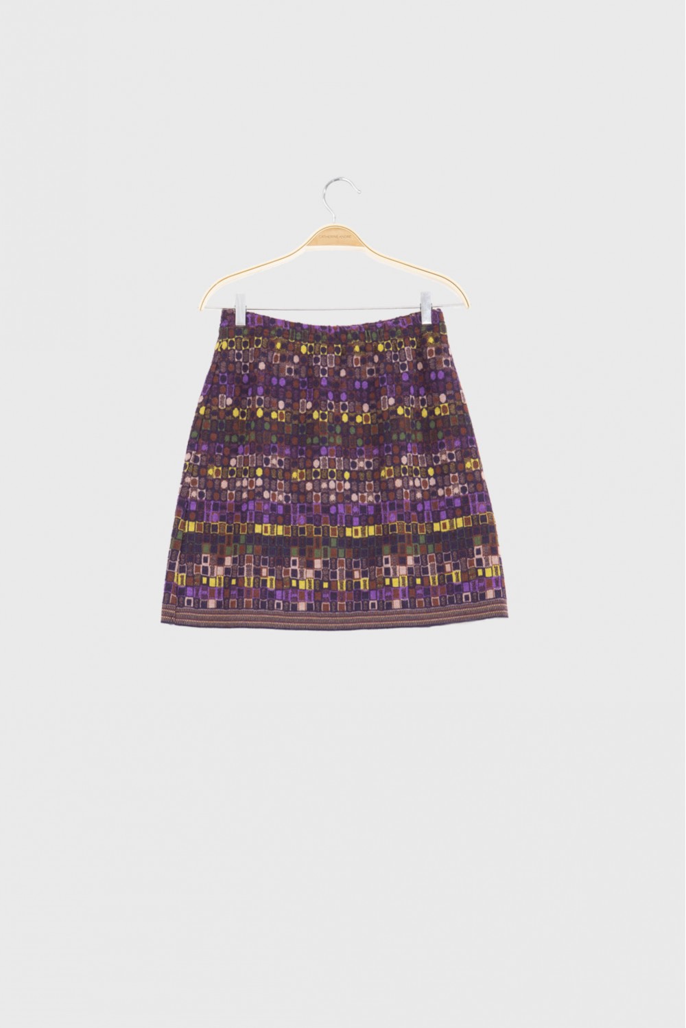 burgundy skirt cool