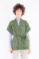 Sleeveless vest FRESQUE Green