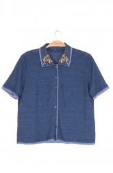 Cardigan MATHE Bleu