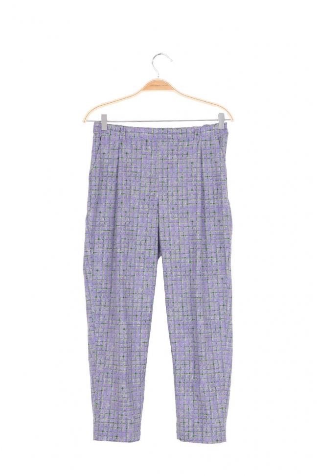 Carrot pants TRICK Mauve