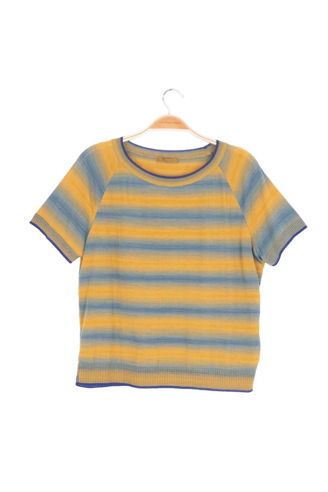 Tshirt WASH Yellow
