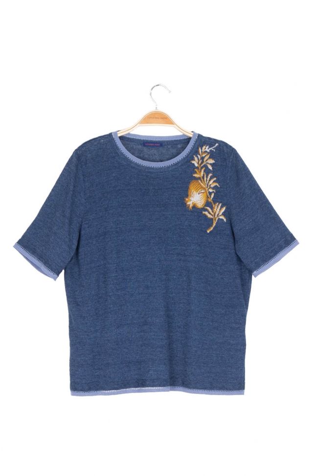 Tshirt MATHE Blue