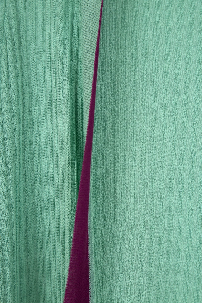Long open cardigan CODE Green