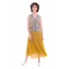 Buttonned top COLIBRI Yellow