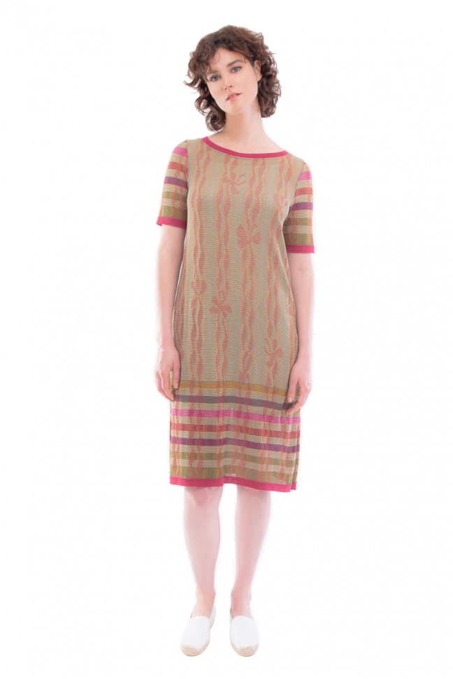Robe LENA Pourpre