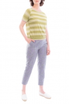 Carrot pants TRICK Mauve