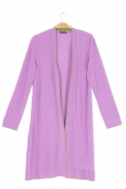 Long open cardigan CODE Mauve