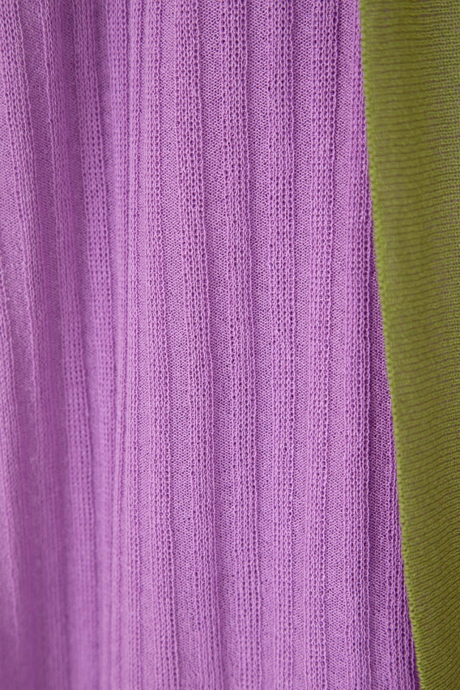 Long open cardigan CODE Mauve