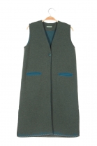 Long cardigan INGRID Green