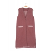 Long cardigan INGRID Pink