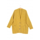 Long cardigan WONDER Yellow