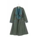 Open coat INGRID Green