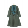Open coat INGRID Green