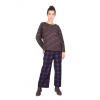 Large sweater HEDDA Purple