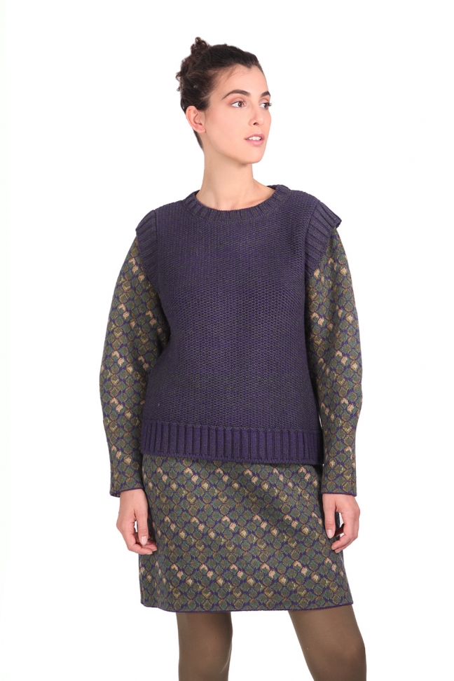 Sweater TRISHA Purple