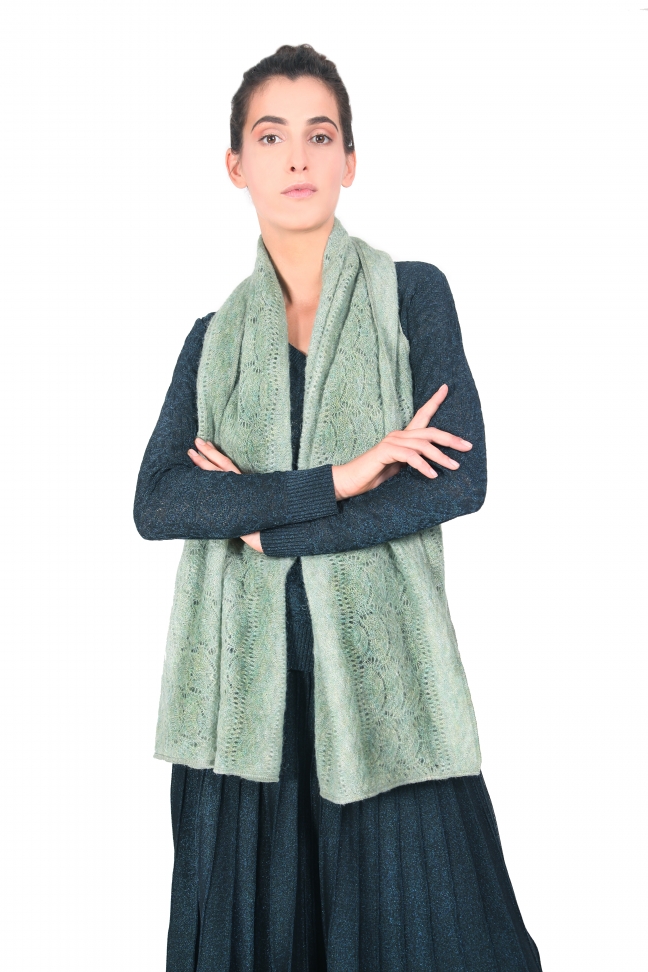 Scarf PUFF Green