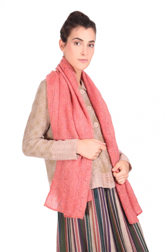 Scarf PUFF Pink