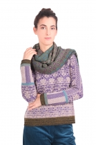 Scarf MILLEFIORI Green