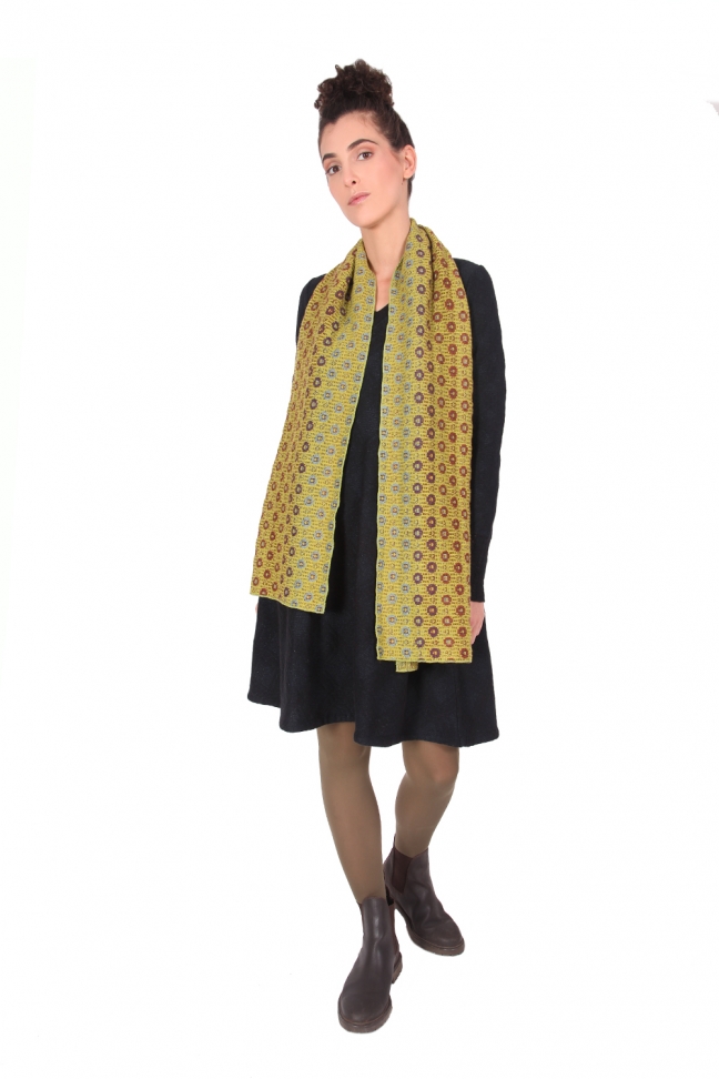 Scarf MILLEFIORI Yellow