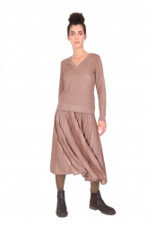Pleated skirt IDOL Powder