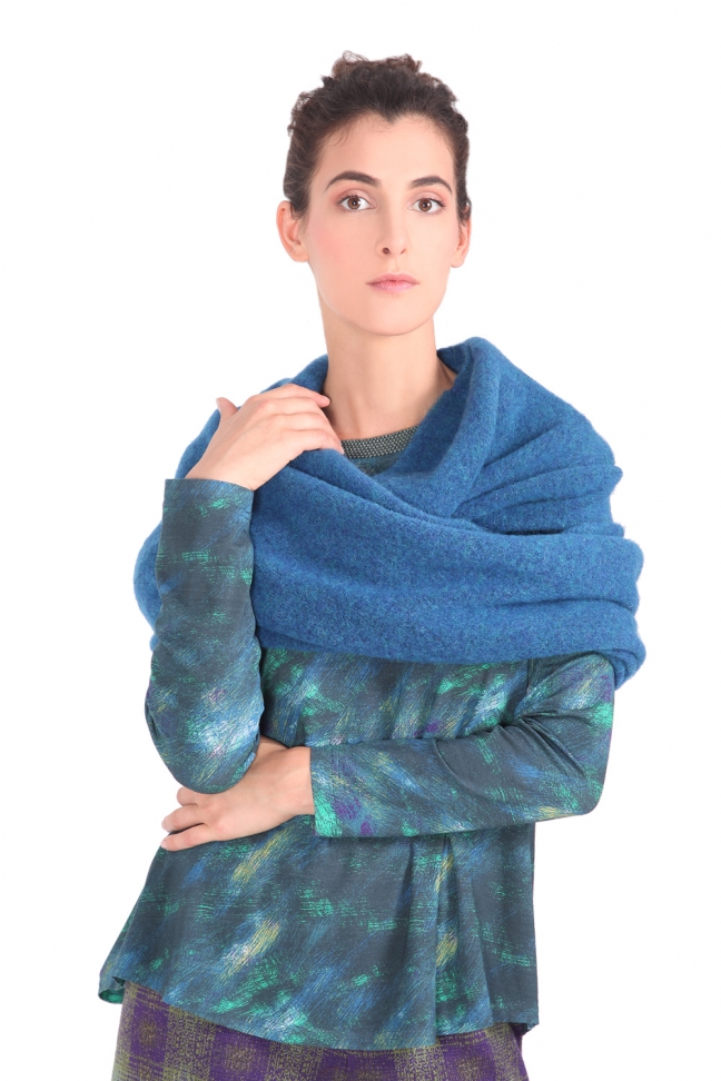 Long snood WONDER Blue