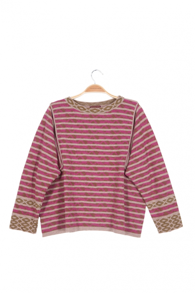 Large sweater HEDDA Pink