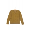 V neck sweater IDOL Gold