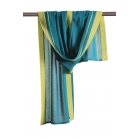 Scarf SELVEDGE Petrol