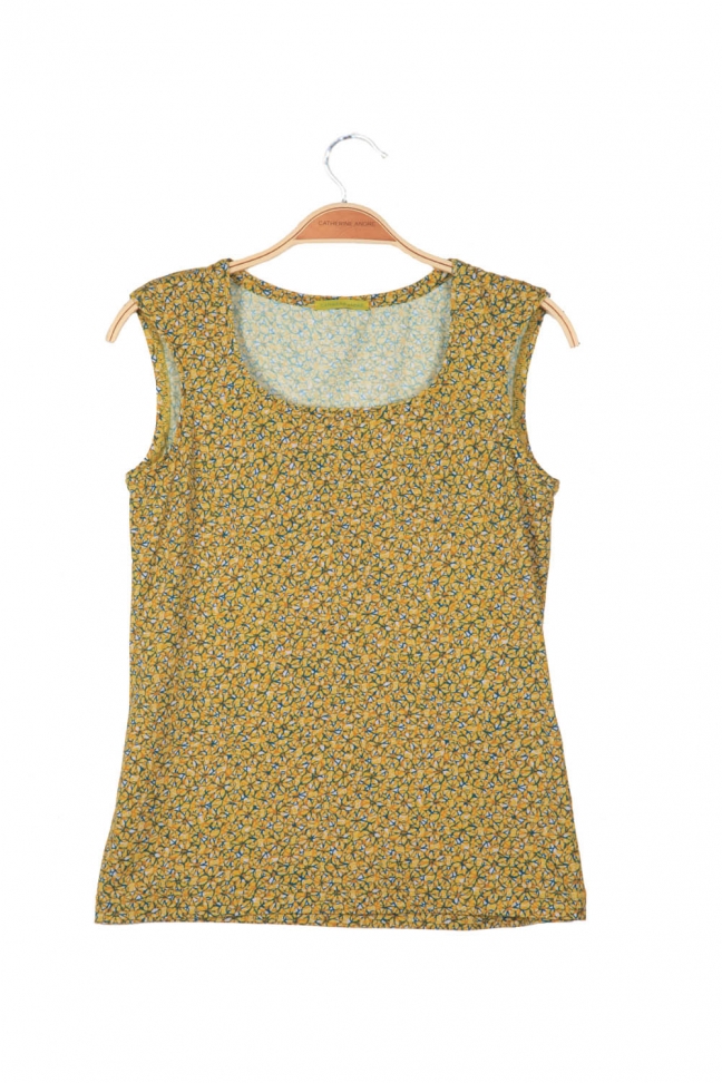 Tank Top ROSETTA Yellow