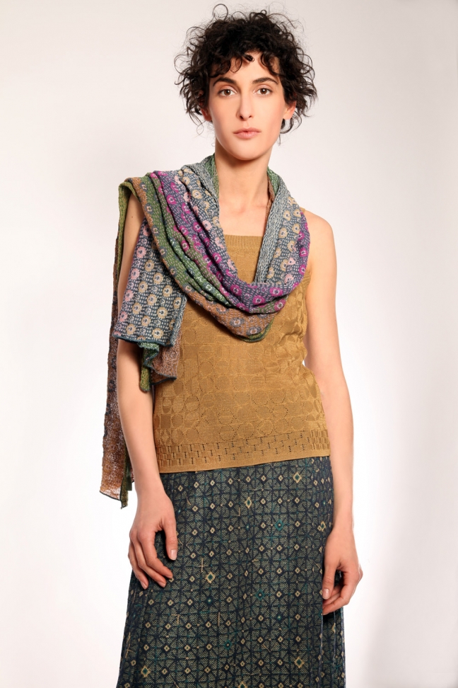 Echarpe MILLEFIORI Vert
