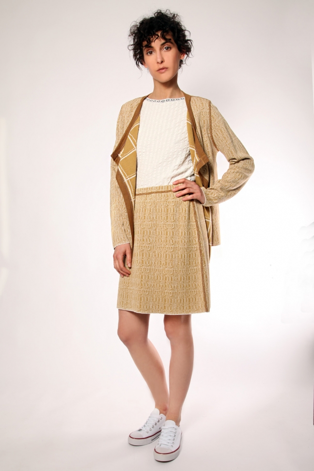 Open Cardigan JIM Beige