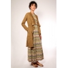 Long open cardigan SING Beige