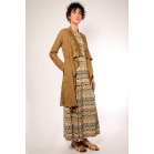 Long open cardigan SING Beige