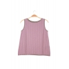 Tank top YES Mauve