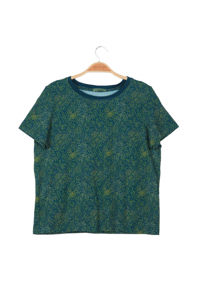 Tshirt DROPLETS Pétrole