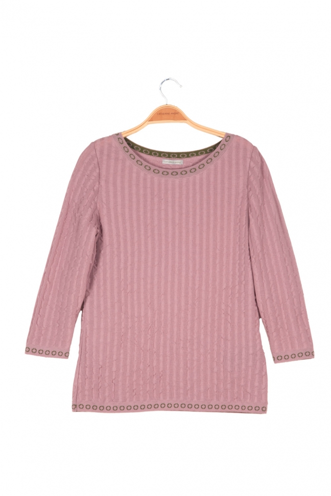 Sweater YES Mauve