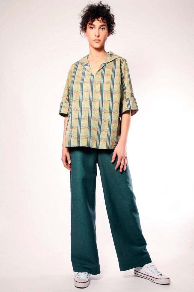 Blouse BATISTE Petrol