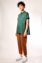 Chemise DROPLETS Pétrole