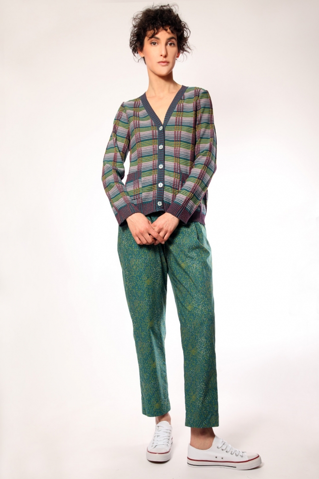 Cardigan GOLF Pétrole