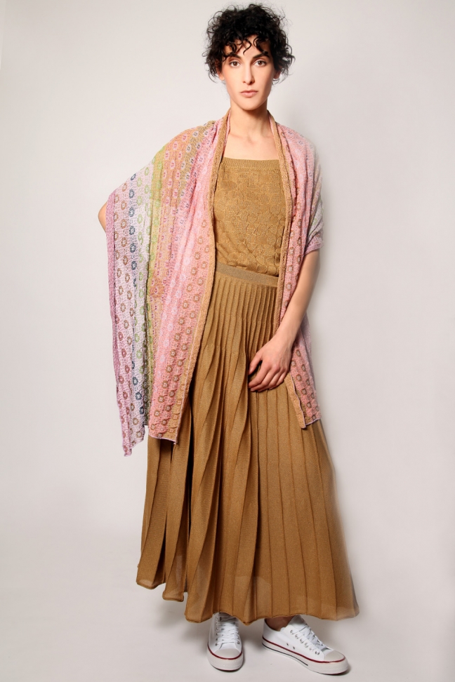 Scarf MILLEFIORI Pink