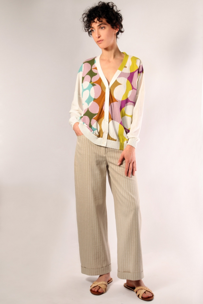 Cardigan SONIA White