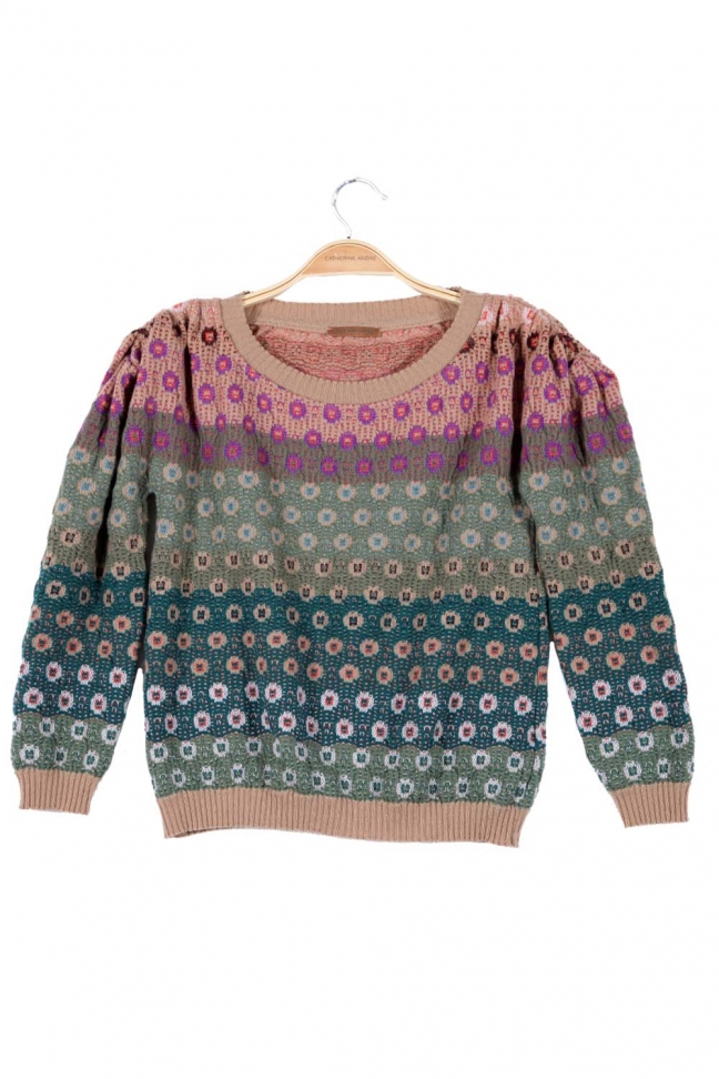 Pull MILLEFIORI Beige