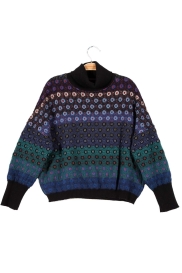 Large Sweater MILLEFIORI Navy
