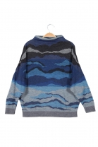 Pull Large CLOUD Bleu