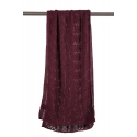 Scarf PUFF Burgundy
