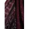 Scarf PUFF Burgundy