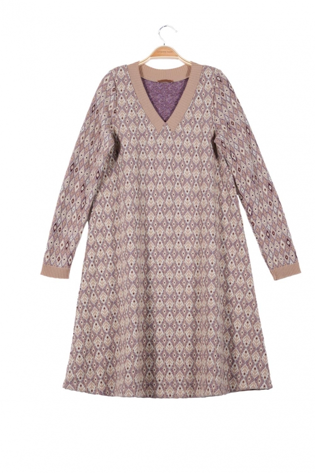 Dress CHARLESTON Beige