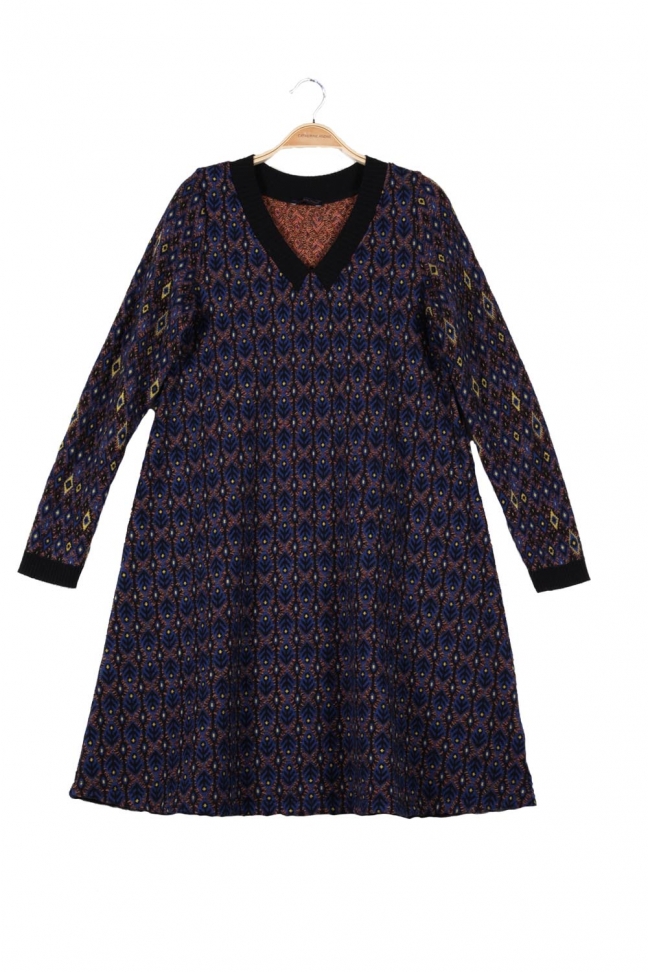 Dress CHARLESTON Blue