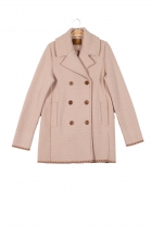 Reefer Coat KENT Beige