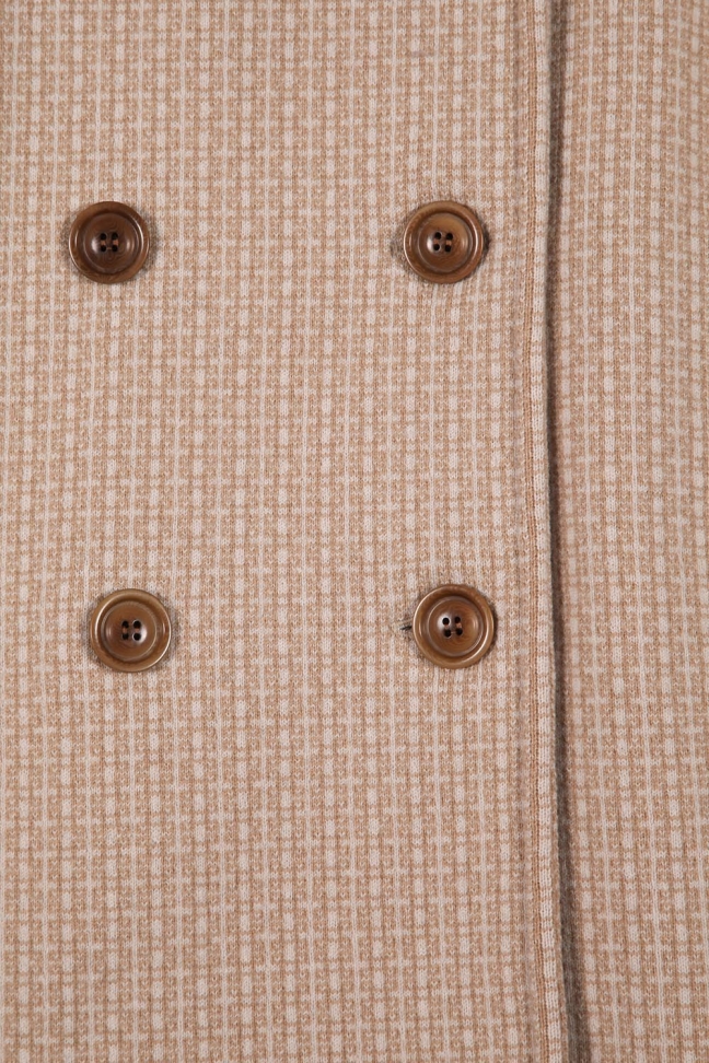 Reefer Coat KENT Beige